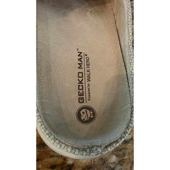 Gecko Man Walk Hero Tan slip On Comfort Shoes Women's Size 9 - Picture 5 of 7